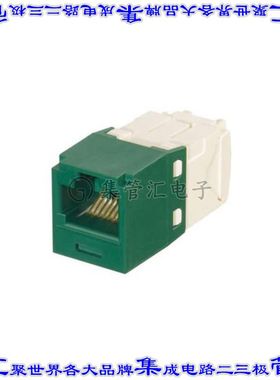 CJ688TGGR-C 接插件连接器MINI-COM MODULE, CAT 6, UTP, 8 P