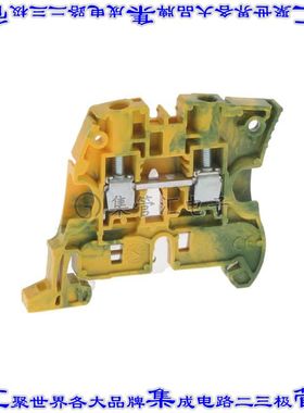 1SNK506150R0000 端子块连接器2POS接地地面6.0mm绿色黄色10-24AW