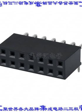PPTC072LJBN-RC 针座连接器14POS插座2排2.54mm母形插口通孔直角