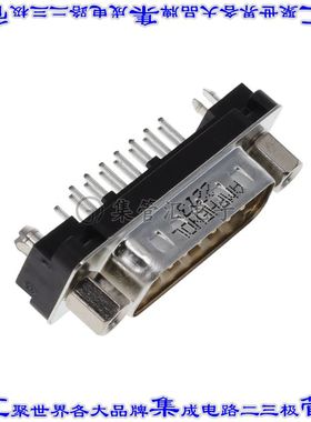L777TSAH15POL2RM8 连接器15POS插头公引脚2排D-Sub通孔