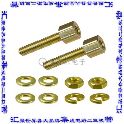 5207719-1 接插件连接器CONN SCREWLOCK FEMALE 2 SETS/BAG