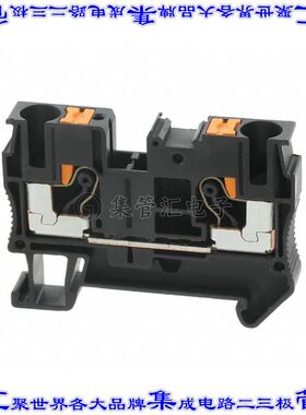 3211814 端子块连接器2POS馈通式8.2mm黑色8-20AWG