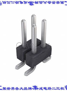 M20-8760246P 针座连接器4POS可切割2排2.54mm公形插针表贴SMD锡