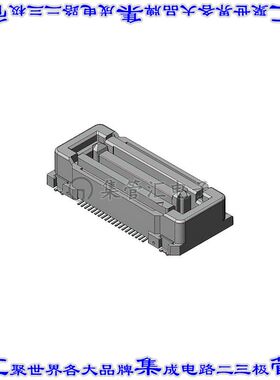 MA01F040VAABR500 板对板连接器40POS插头中央触点带2排0.64mm表
