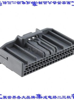 MX34036SF1 矩形连接器外壳36POS插座2排2.2mm母形插口灰色自由悬
