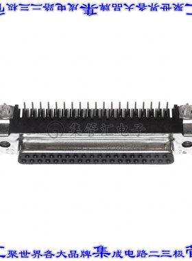 5788802-1 连接器37POS插座母插口2排D-Sub通孔直角