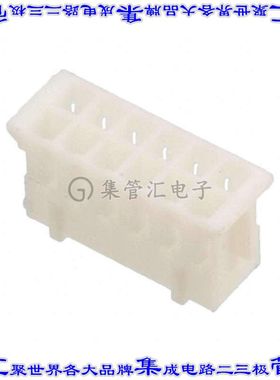 1-1470107-2 矩形连接器外壳12POS插座2排2mm母形插口白色自由悬