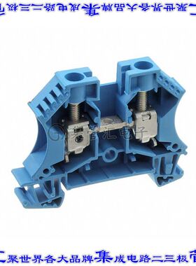 1020380000 端子块连接器2POS馈通式9.9mm蓝色6-16AWG