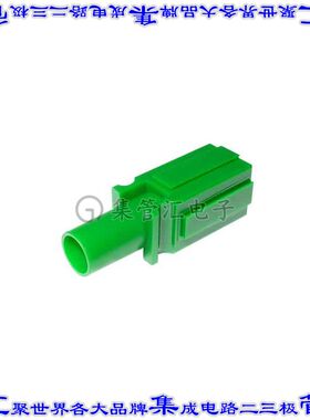 1204G1-BK 矩形连接器外壳1POS插座母形插口绿色自由悬挂