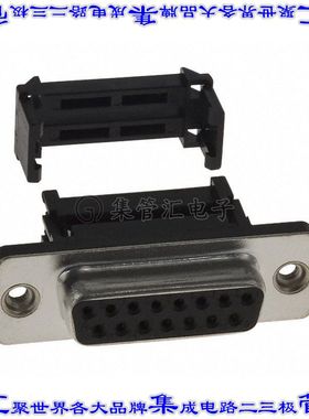 A-DFF 15 LPIII/Z-UNC 连接器15POS插座母插口2排D-Sub自由悬挂