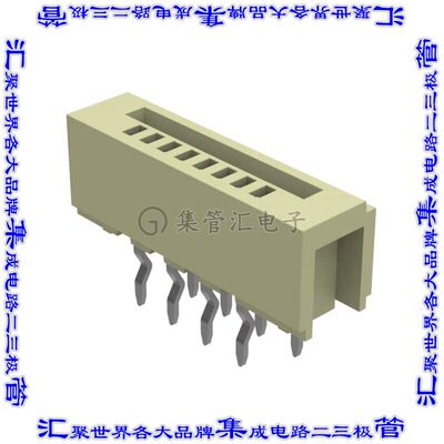 CF16081V0T0-NH 连接器8POS FFC/FPC 1mm触头垂直单侧通孔