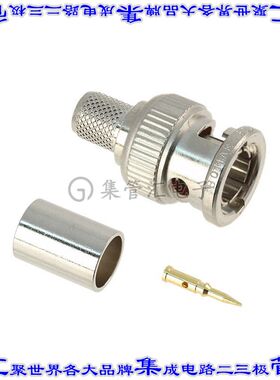 SBC1694A 同轴连接器BNC插头公引脚压接75欧姆自由悬挂