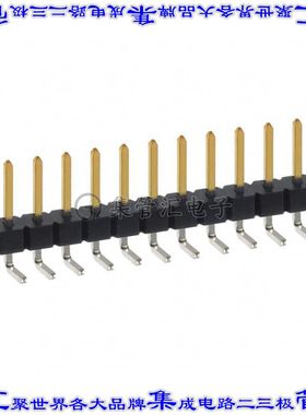 PBC11SBAN 针座连接器11POS分离式2.54mm公形插针通孔直角镀金