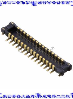AXE630124 板对板连接器30POS接头外罩触点2排0.4mm表贴SMD镀金