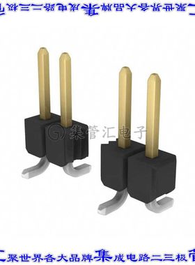 1241150-6 针座连接器6POS分离式2.54mm公形插针表贴SMD镀金