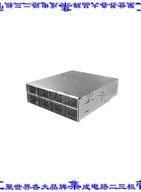 UE62M4620B32A1 插拔式连接器机架成组(2 x 4)QSFP面板安装通孔直