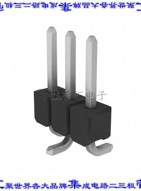 5-147291-5 针座连接器3POS分离式2.54mm公形插针表贴SMD锡