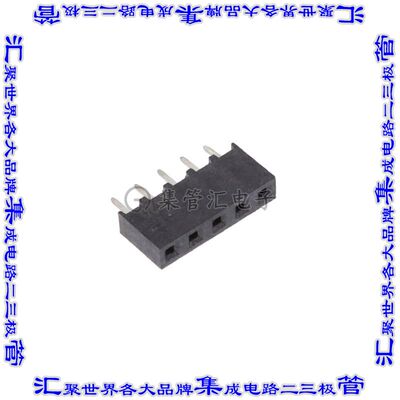 2314867-5 针座连接器5POS插座2mm母形插口通孔直针锡