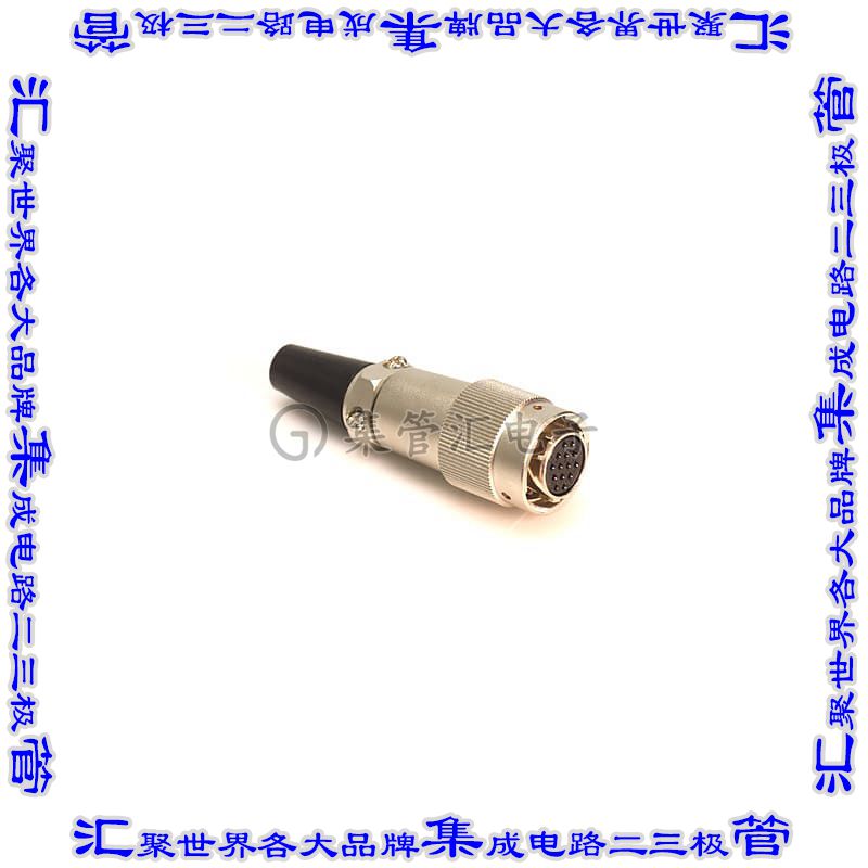 JRC16BP-14S(71) 圆形连接器14POS插头母插口焊杯银自由悬挂