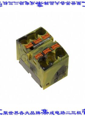 3273942 接线板专用连接器6POS中等18.5mm黑色黄色