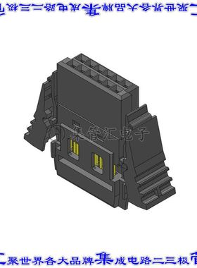 CQEA217-0677A002C1SC 矩形连接器12POS插座2排1.27mm母插口黑色I