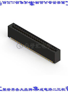 396-044-520-201 卡边缘连接器44POS母头2排3.18mm黑色镀金