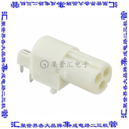 293593-1 接插件连接器CONN SSL RECEPTACLE 3POS SOLDER