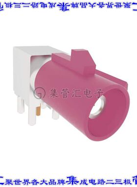 FA1-NHRP-PCBT10 同轴连接器SMB插头公引脚焊接50欧姆通孔直角
