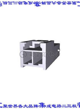 179463-2 矩形连接器外壳2POS插座3.96mm公形引脚红色自由悬挂