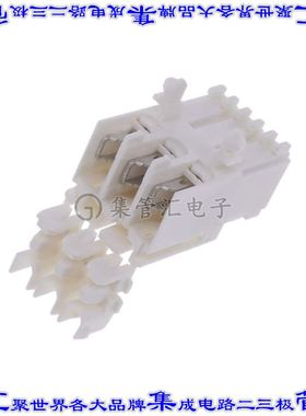 1-2178661-3 矩形连接器3POS插头5mm接片IDC银自由悬挂
