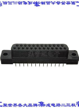 207828-3 连接器25POS插座母插口2排D-Sub通孔