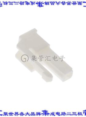 YLP-01V 矩形连接器外壳1POS插头母形插口白色自由悬挂