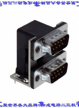 L17H2112120 连接器9,9插头公引脚D-TYPE型通孔直角