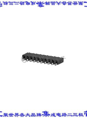 1-2307725-0 针座连接器10POS插座2mm母形插口表贴SMD镀金