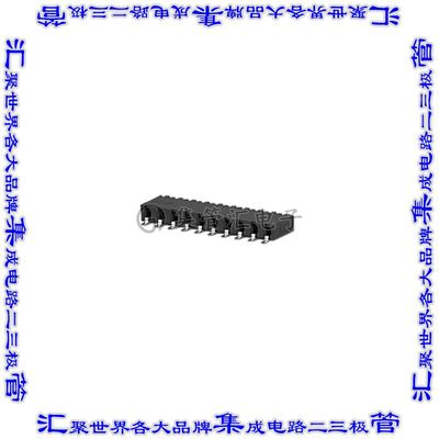 1-2307727-0 针座连接器10POS插座2mm母形插口表贴SMD镀金