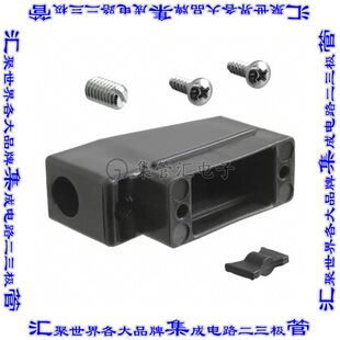 165X10439XE 连接器9POS后壳90度无屏蔽黑色