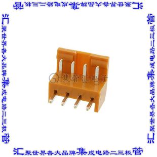 S3L2 针座连接器4POS接头2.5mm公形插针通孔直角锡