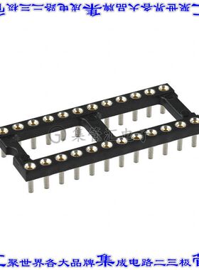 115-43-424-41-003000 连接器IC插座DIP 10.16mm插口24(2 x 12)位