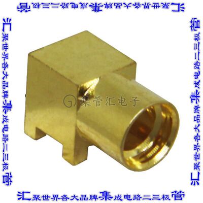CONMMCX002-SMD 同轴连接器MMCX插座母插槽焊接50欧姆表面贴装直