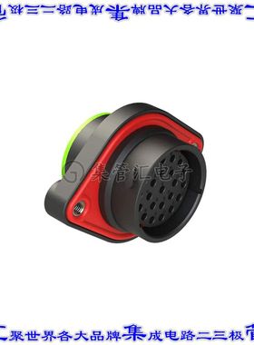 AHDP02-24-23SN-SRA 圆形连接器23POS插座外壳用于母插口黑色面板
