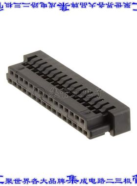 FI-W31S 矩形连接器外壳31POS插头2排1.25mm母形插口黑色自由悬挂