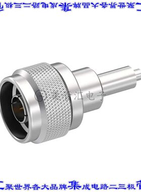 R161072000 同轴连接器N型插头公引脚压接50欧姆自由悬挂