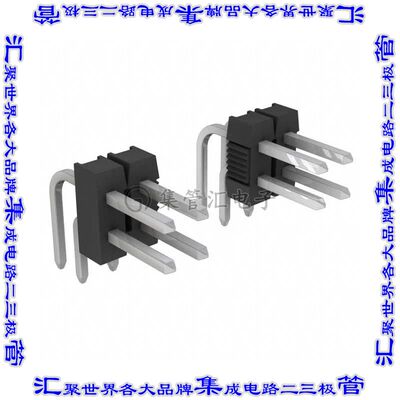 9-103795-0 针座连接器80POS分离式2排2.54mm公形插针通孔直角锡