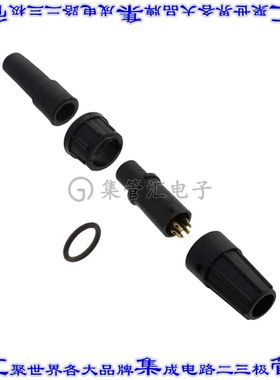 16982-5PG-522 圆形连接器5POS插头公引脚焊杯镀金自由悬挂