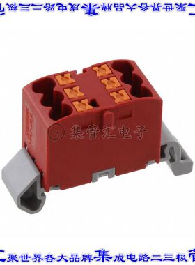 3273136 接线板专用连接器6POS中等15.6mm红色