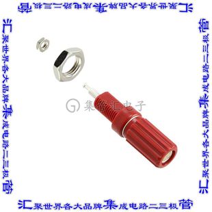 接插件连接器CONN 001 BIND POST RED 111 KNURLED 0102