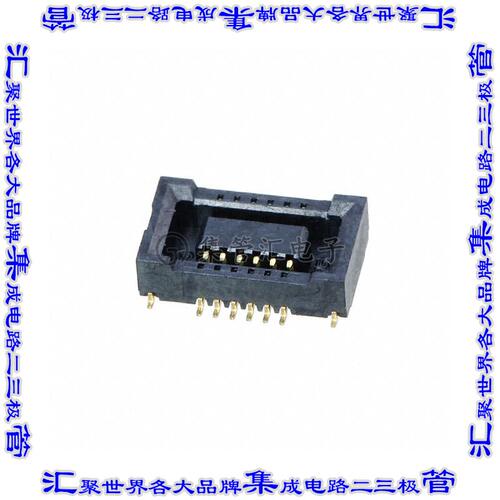 DF40B-12DS-0.4V(58) 板对板连接器12POS插座中央带触点2排0.4mm
