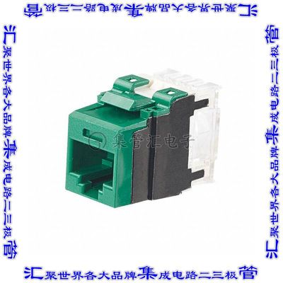 NK6X88MGR-Q 接插件连接器NETKEY CAT6A PUNCHDOWN JACK MODU