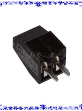 1800001 线对板连接器2POS接线端子2.54mm通孔水平带板