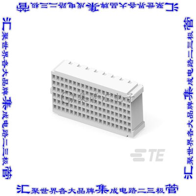 2355825-4 板对板连接器114POS母插口阵列6排1.27mm表贴SMD镀金